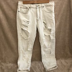 Forever 21 ripped jeans